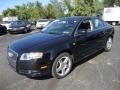 2008 Brilliant Black Audi A4 2.0T quattro S-Line Sedan  photo #2