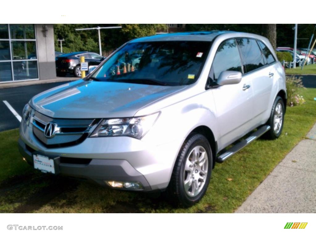 2007 MDX Technology - Billet Silver Metallic / Ebony photo #2