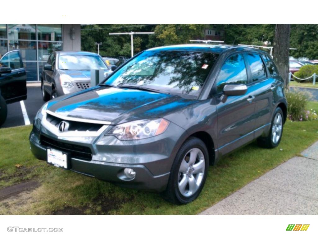 2008 RDX  - Alabaster Silver Metallic / Ebony photo #2