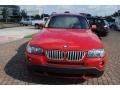 2008 Crimson Red BMW X3 3.0si  photo #8