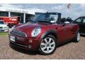 Nightfire Red Metallic 2007 Mini Cooper Convertible