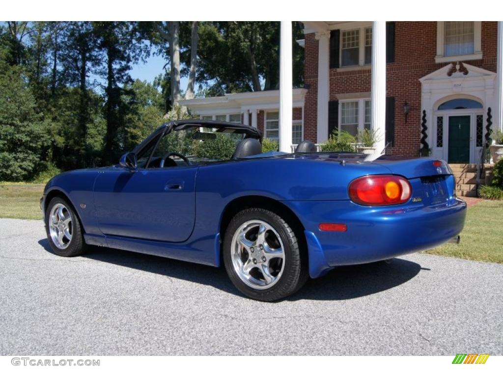 1999 MX-5 Miata 10th Anniversary Edition Roadster - Sapphire Blue Mica / Black photo #8