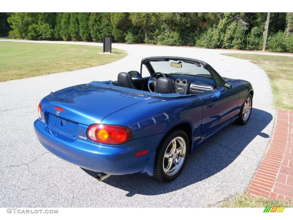 1999 MX-5 Miata 10th Anniversary Edition Roadster - Sapphire Blue Mica / Black photo #10