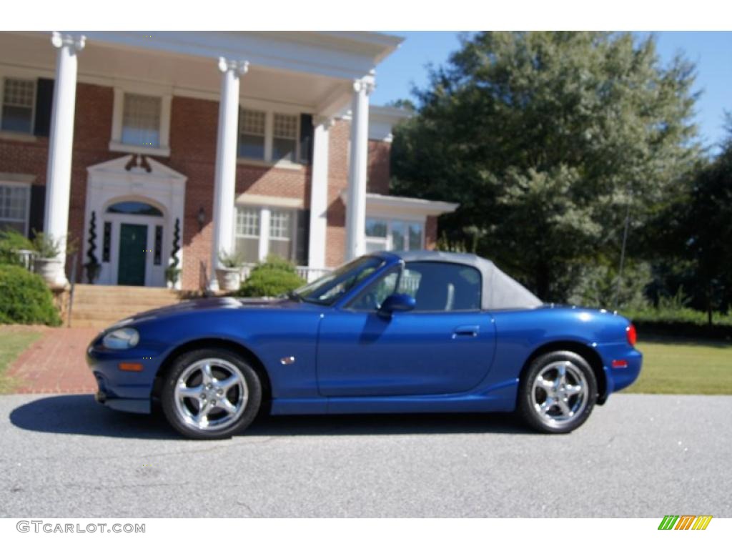 1999 MX-5 Miata 10th Anniversary Edition Roadster - Sapphire Blue Mica / Black photo #13