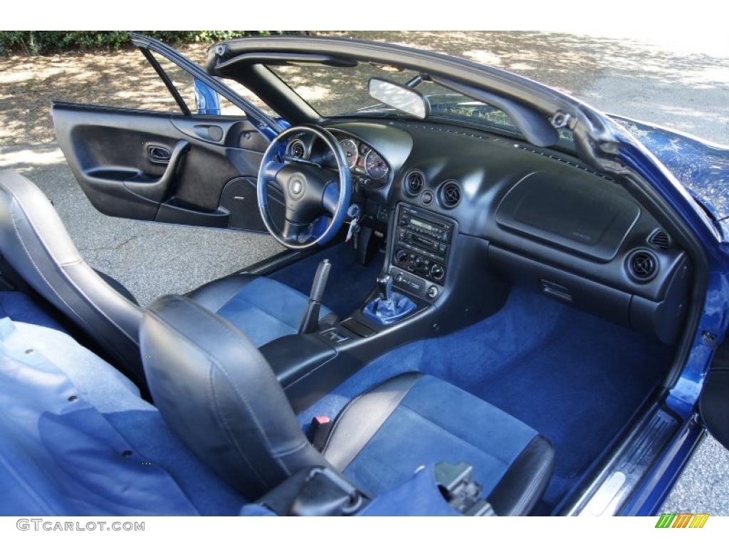1999 MX-5 Miata 10th Anniversary Edition Roadster - Sapphire Blue Mica / Black photo #19