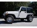 2004 Stone White Jeep Wrangler Sport 4x4  photo #2
