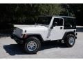 2004 Stone White Jeep Wrangler Sport 4x4  photo #7