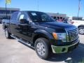 2010 Tuxedo Black Ford F150 XLT SuperCrew 4x4  photo #1