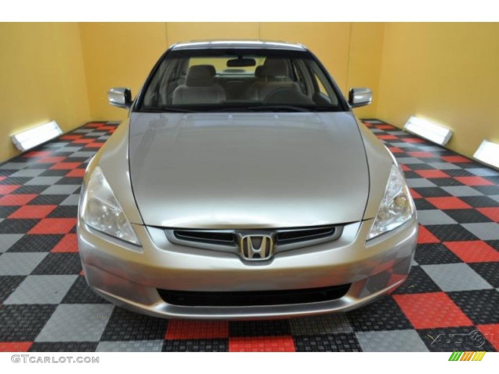 2003 Accord EX Sedan - Desert Mist Metallic / Ivory photo #2