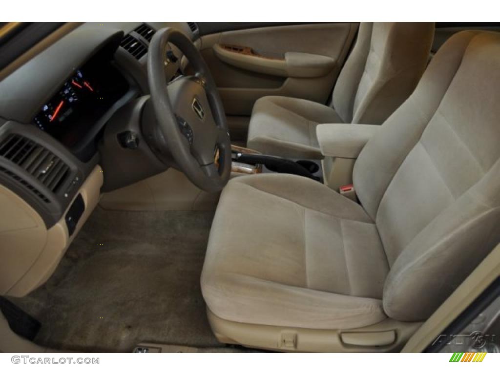 2003 Accord EX Sedan - Desert Mist Metallic / Ivory photo #13