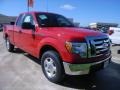 Vermillion Red 2010 Ford F150 XLT SuperCab