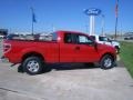 2010 Vermillion Red Ford F150 XLT SuperCab  photo #5