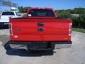 2010 Vermillion Red Ford F150 XLT SuperCab  photo #7