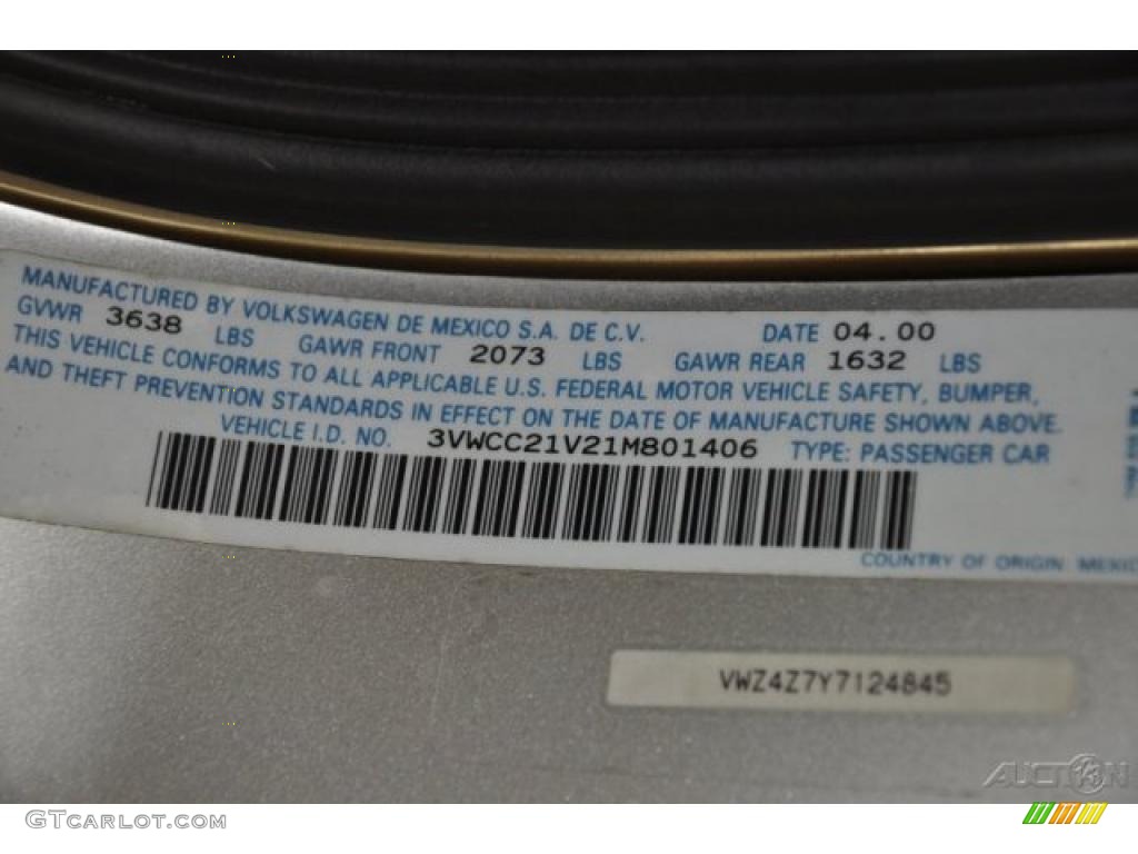 2001 Cabrio GLS - Desert Wind Metallic / Beige photo #12