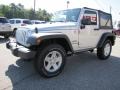 2010 Bright Silver Metallic Jeep Wrangler Sport 4x4  photo #3