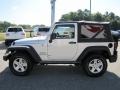2010 Bright Silver Metallic Jeep Wrangler Sport 4x4  photo #4