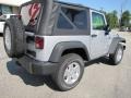 2010 Bright Silver Metallic Jeep Wrangler Sport 4x4  photo #7