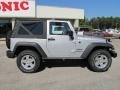 2010 Bright Silver Metallic Jeep Wrangler Sport 4x4  photo #8