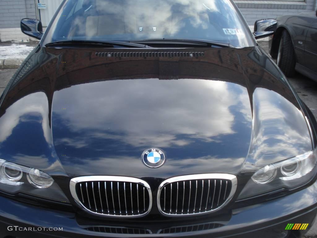 2006 3 Series 325i Convertible - Jet Black / Sand photo #3