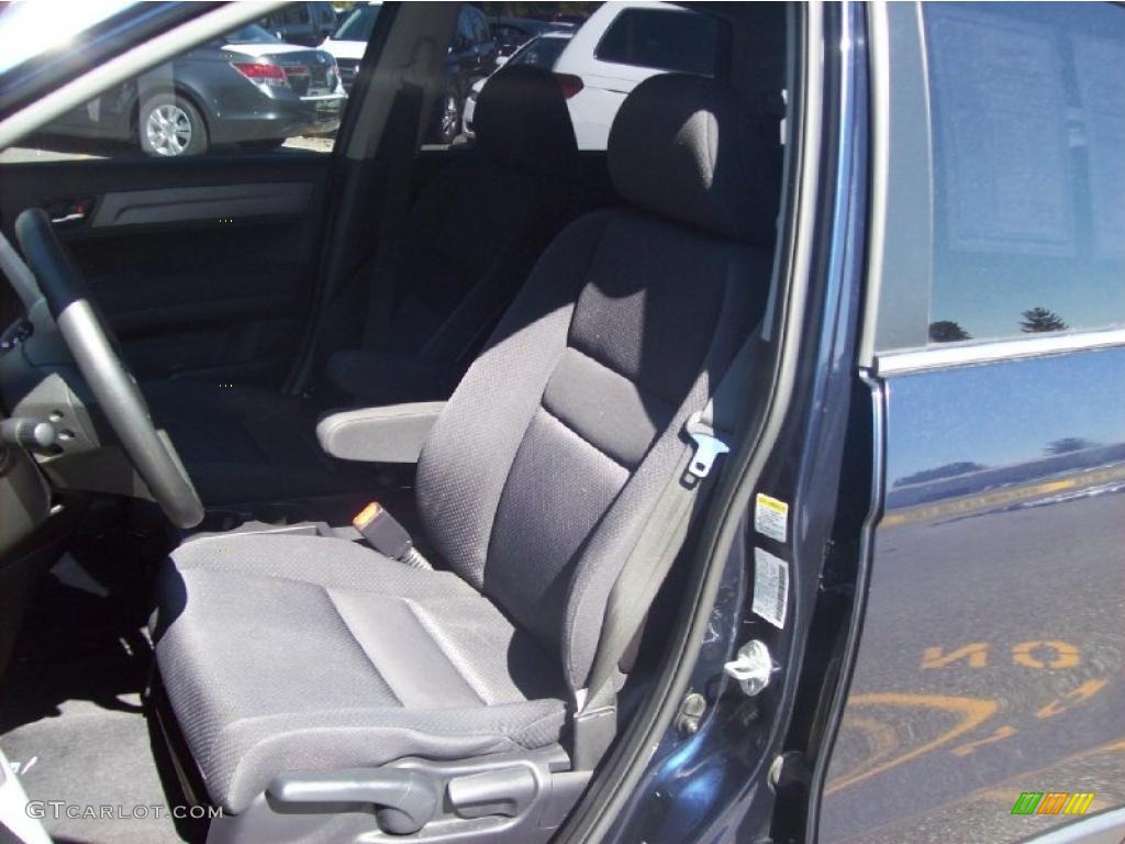2007 CR-V LX 4WD - Royal Blue Pearl / Black photo #6