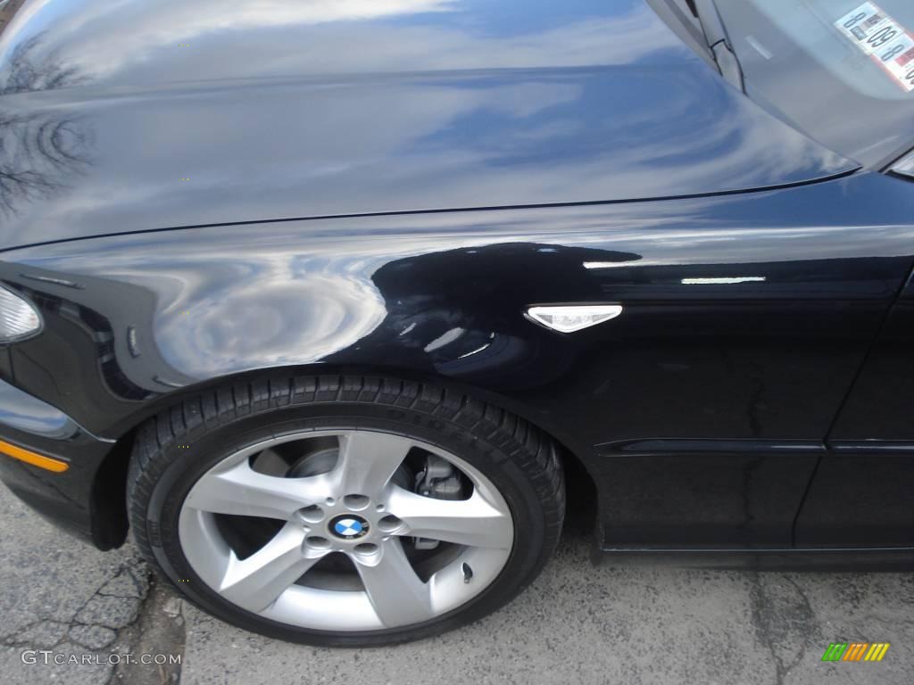 2006 3 Series 325i Convertible - Jet Black / Sand photo #6