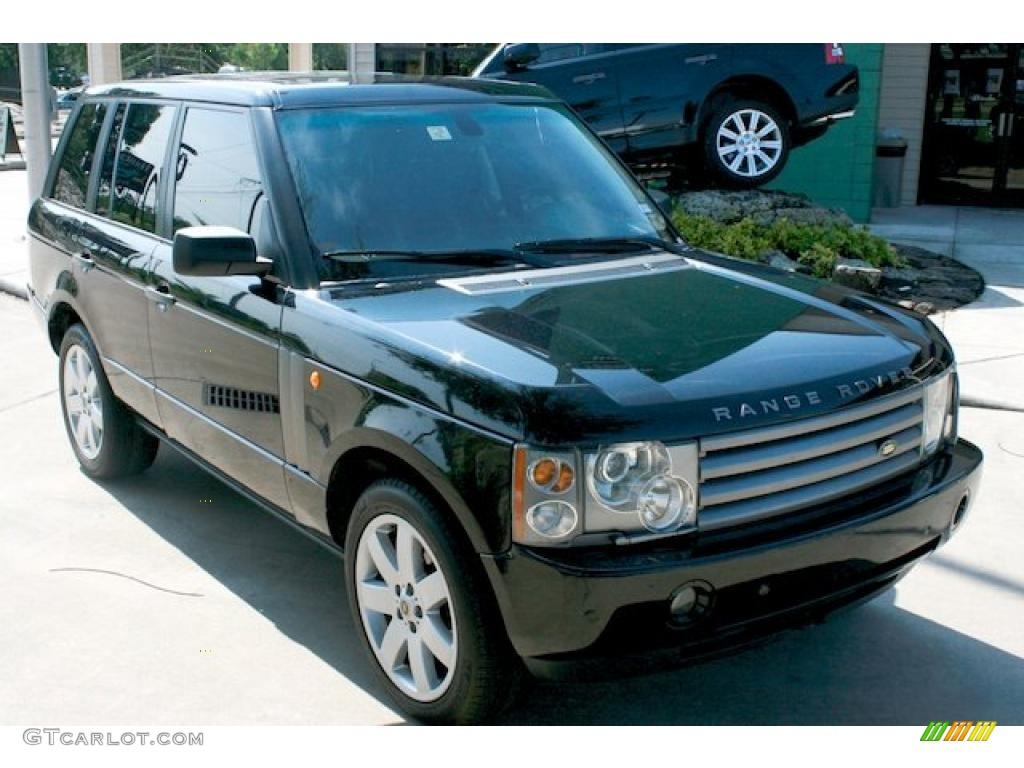 2005 Range Rover HSE - Java Black Pearl / Charcoal/Jet photo #13