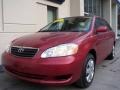 2006 Impulse Red Pearl Toyota Corolla LE  photo #2