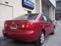 2006 Impulse Red Pearl Toyota Corolla LE  photo #3