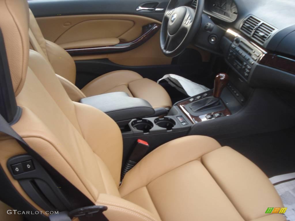 2006 3 Series 325i Convertible - Jet Black / Sand photo #30