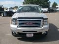 2010 Pure Silver Metallic GMC Sierra 1500 SLE Extended Cab 4x4  photo #2