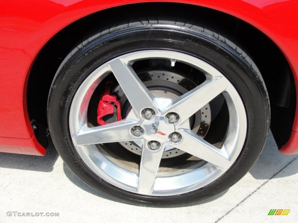 2007 Corvette Coupe - Victory Red / Ebony photo #16