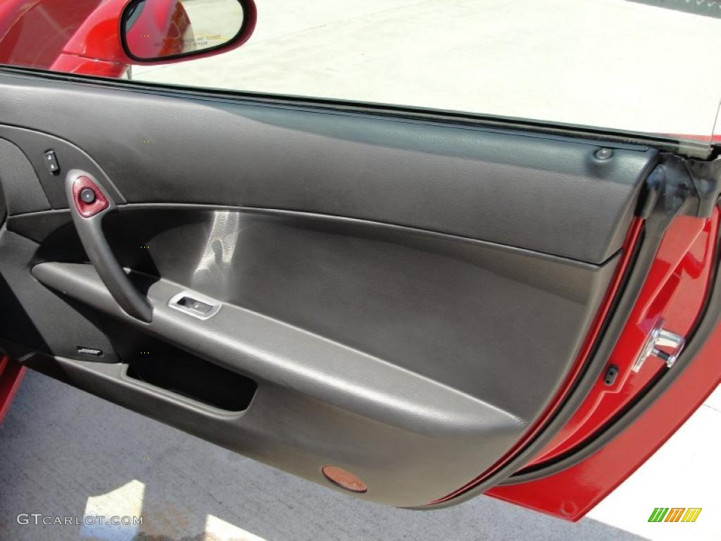 2007 Corvette Coupe - Victory Red / Ebony photo #27
