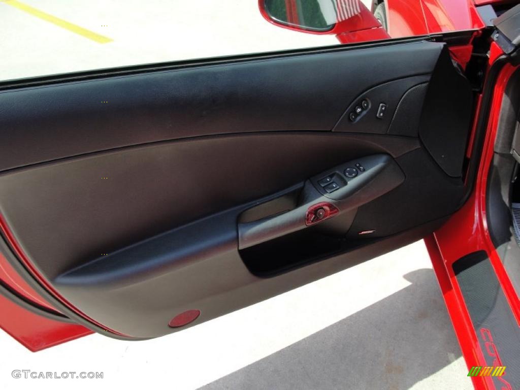 2007 Corvette Coupe - Victory Red / Ebony photo #31