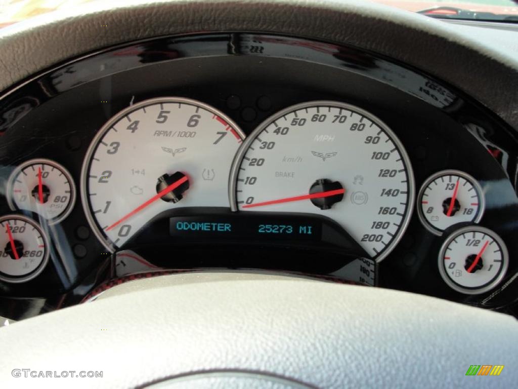 2007 Corvette Coupe - Victory Red / Ebony photo #45