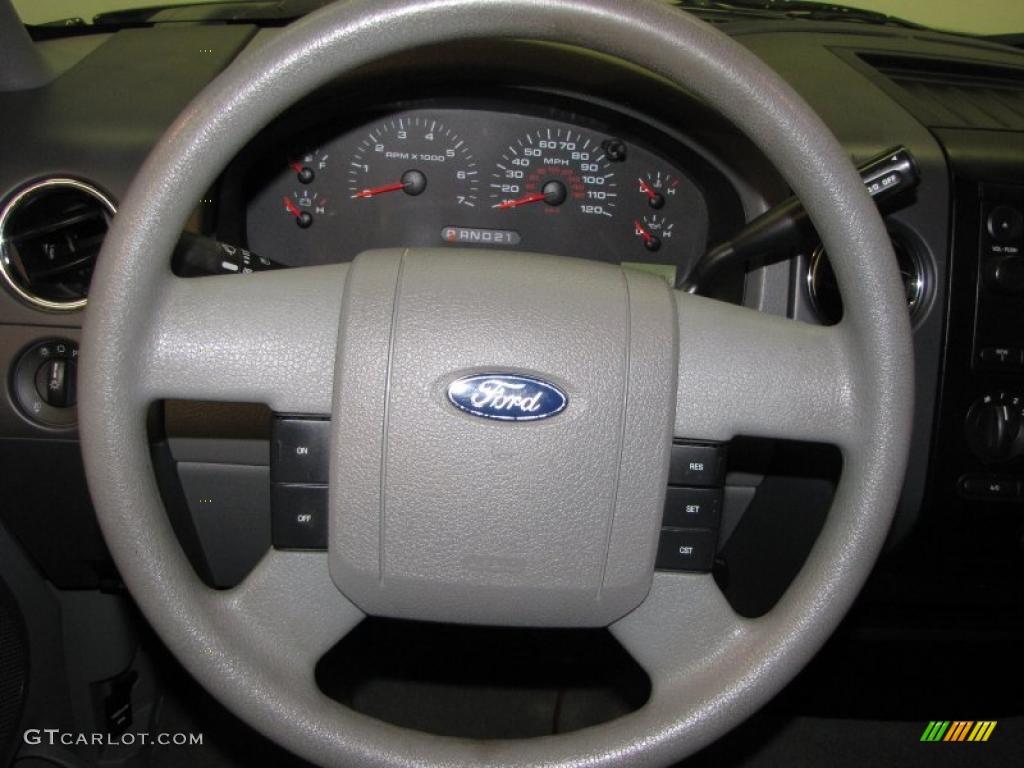 2005 F150 XLT SuperCab 4x4 - Dark Shadow Grey Metallic / Medium Flint Grey photo #7