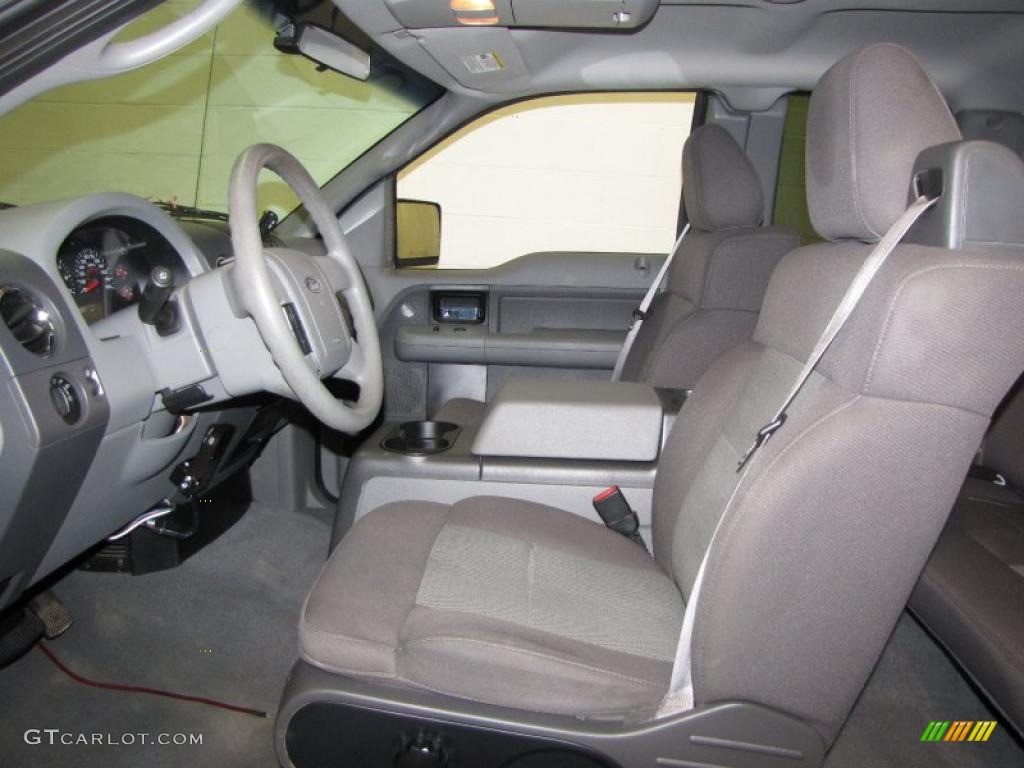 2005 F150 XLT SuperCab 4x4 - Dark Shadow Grey Metallic / Medium Flint Grey photo #10