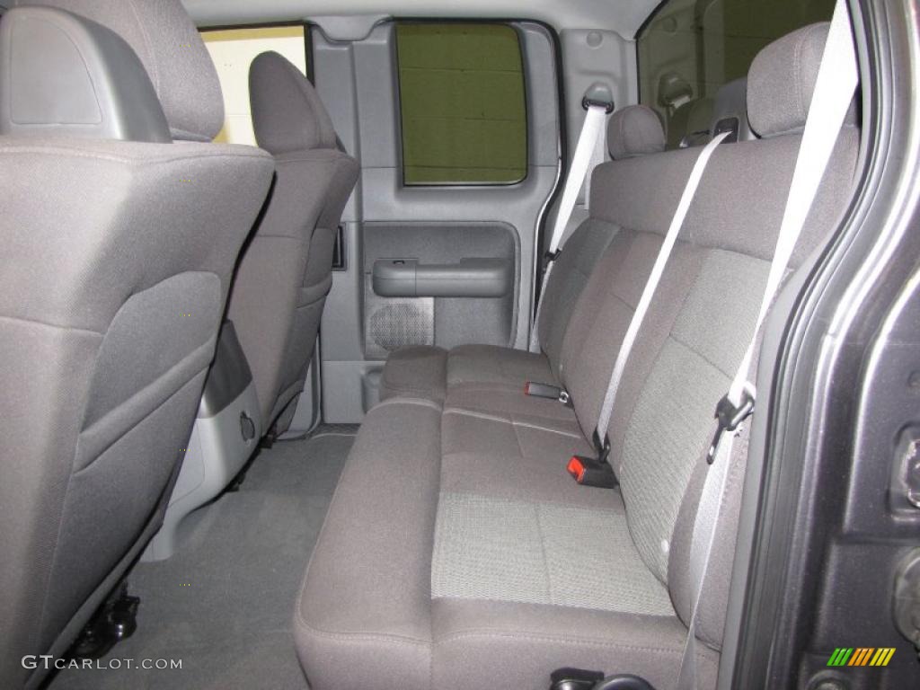 2005 F150 XLT SuperCab 4x4 - Dark Shadow Grey Metallic / Medium Flint Grey photo #11