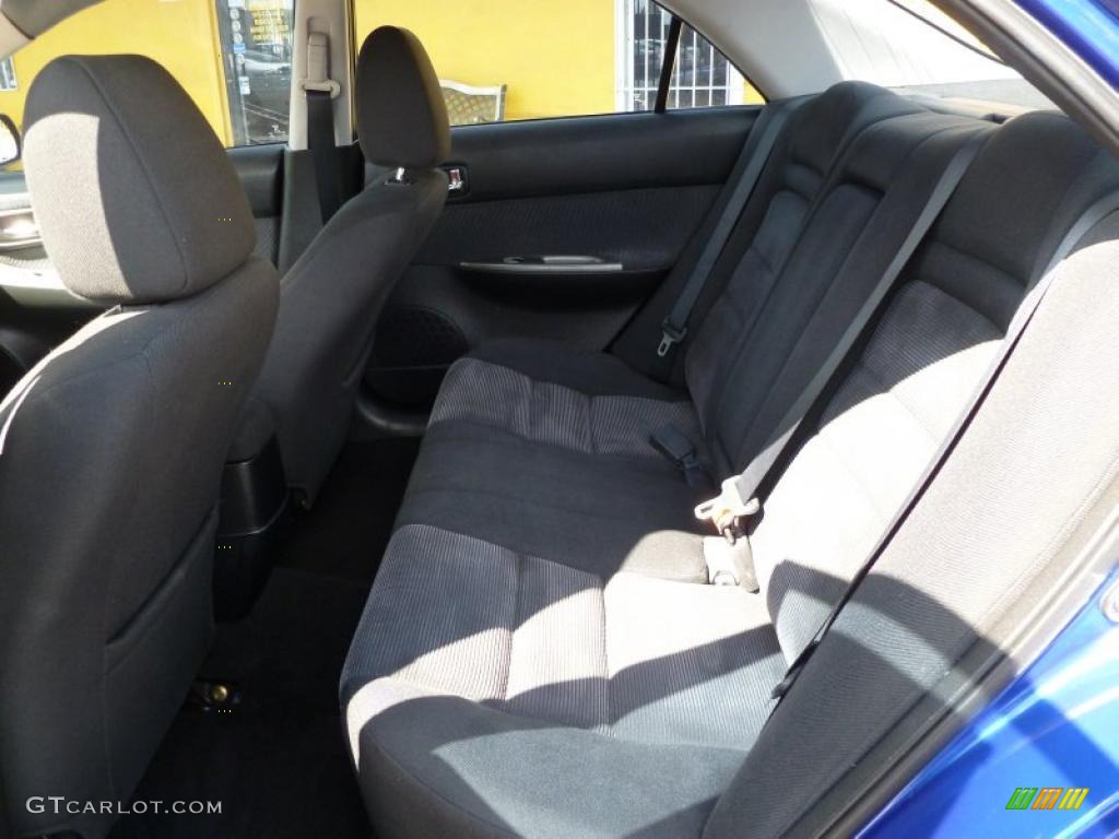 2003 MAZDA6 s Sedan - Sonic Blue Pearl / Gray photo #9