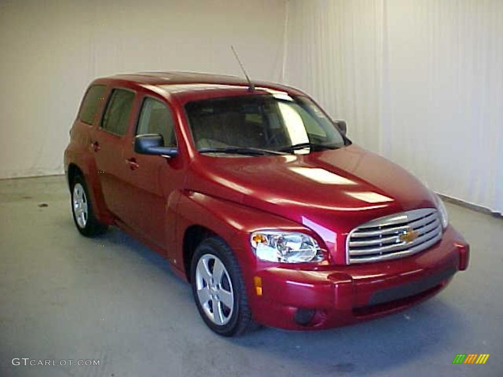 2010 HHR LS - Crystal Red Metallic Tintcoat / Ebony photo #1