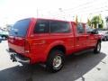 2003 Red Clearcoat Ford F250 Super Duty XLT Crew Cab 4x4  photo #6