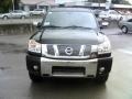 Galaxy Black - Titan SV Heavy Metal Chrome Edition Crew Cab 4x4 Photo No. 2