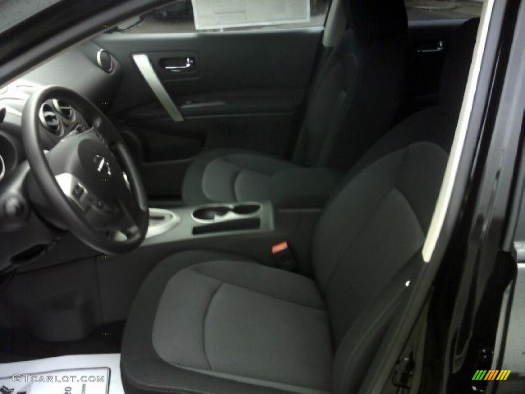 2011 Rogue SV AWD - Wicked Black / Black photo #8