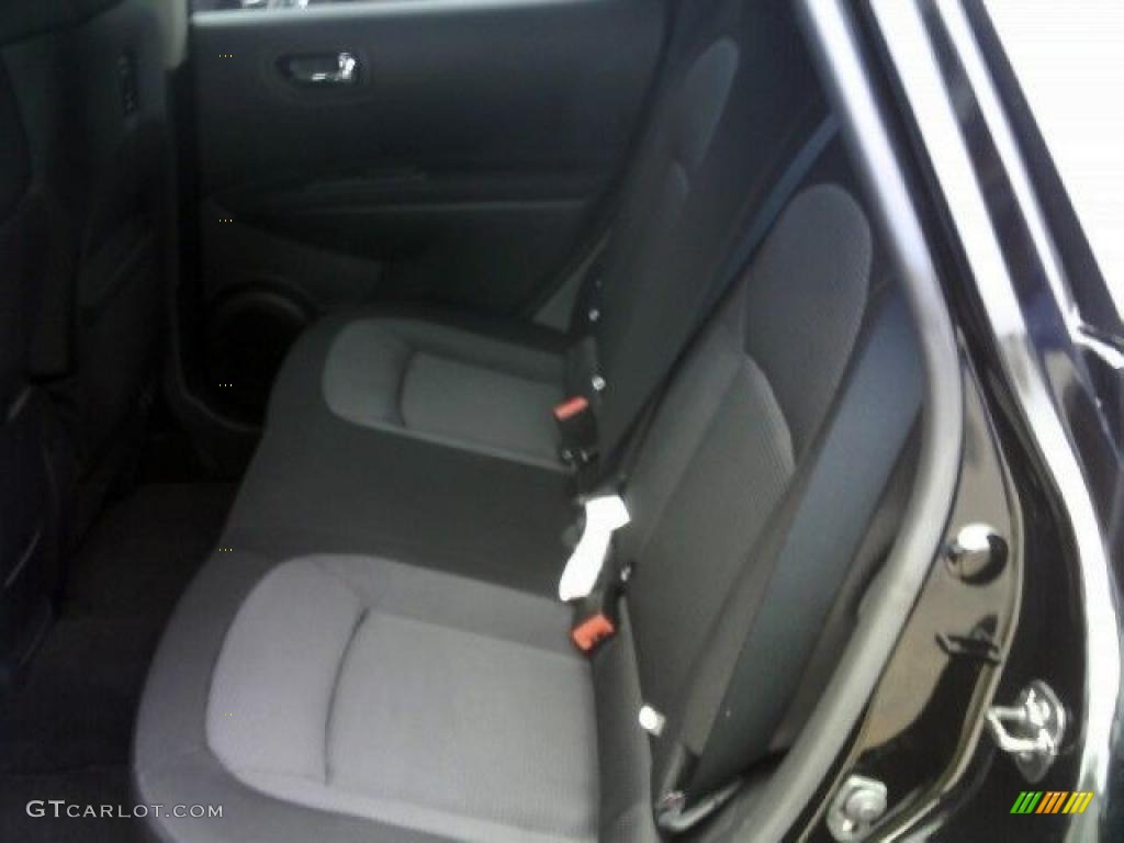 2011 Rogue SV AWD - Wicked Black / Black photo #9