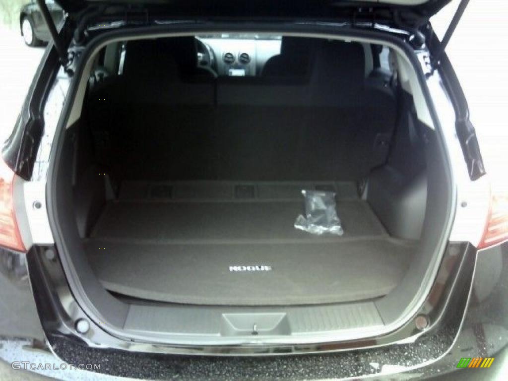 2011 Rogue SV AWD - Wicked Black / Black photo #10