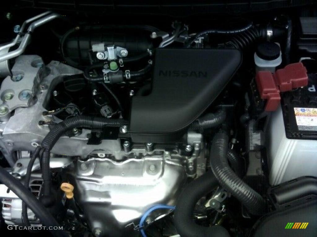 2011 Rogue SV AWD - Wicked Black / Black photo #11