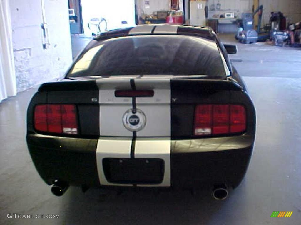 2007 Mustang Shelby GT Coupe - Black / Dark Charcoal photo #14