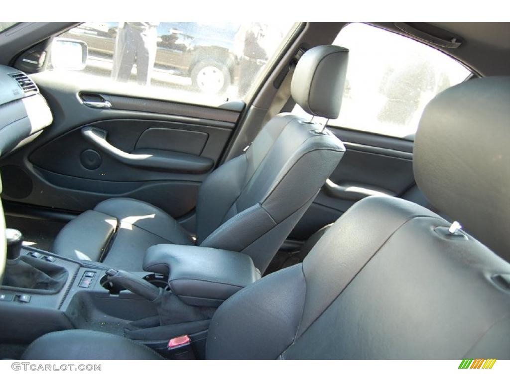 2003 3 Series 330i Sedan - Jet Black / Black photo #5