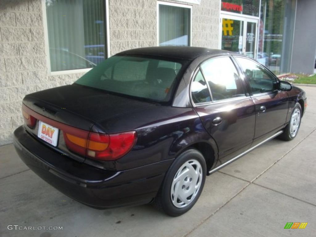 2000 S Series SL2 Sedan - Blackberry / Black photo #2