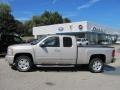 2008 Silver Birch Metallic Chevrolet Silverado 1500 LTZ Extended Cab 4x4  photo #2