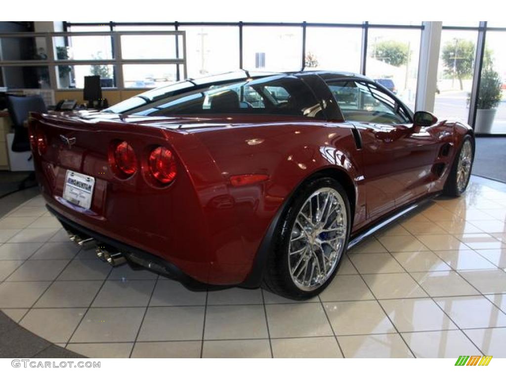 2010 Corvette ZR1 - Crystal Red Metallic / Cashmere photo #18